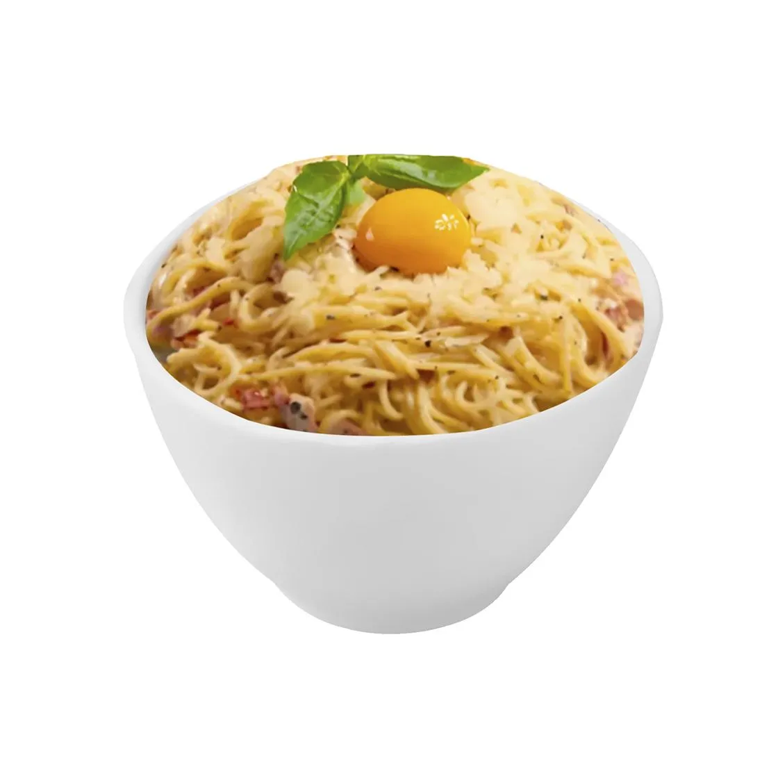 Карбонара с удоном