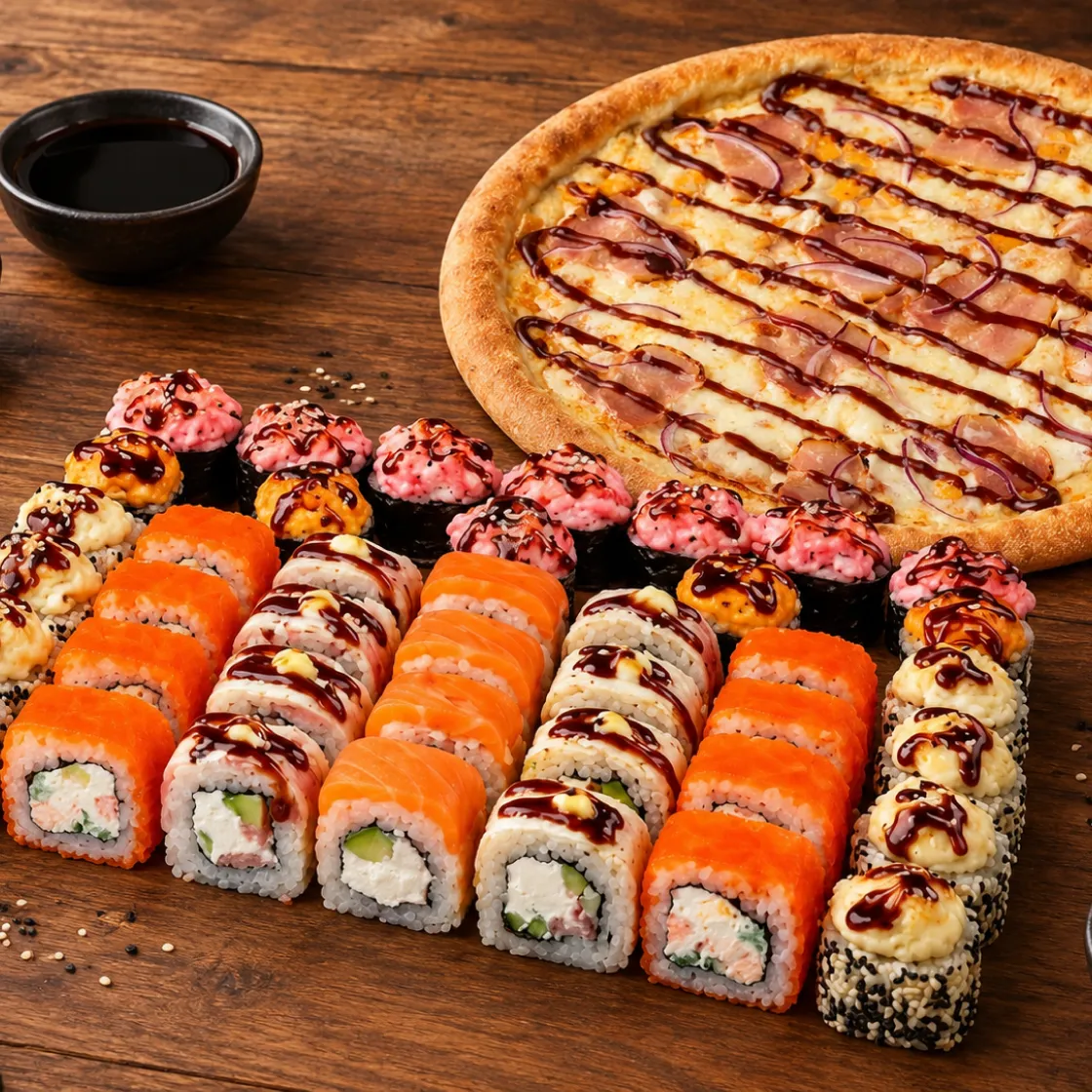 Сет Ассорти и Мясная Барбекю 30 см